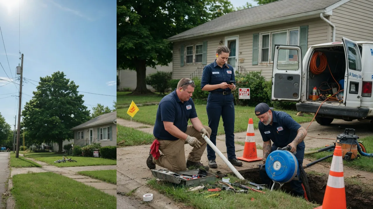 Sewer Line Repair in Darrouzett, TX near me